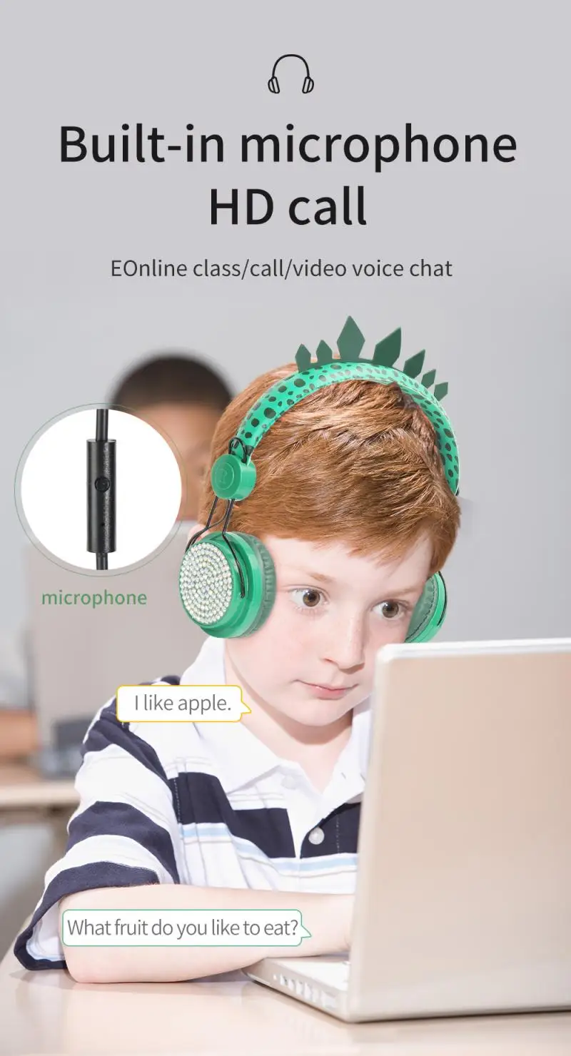 ouvido 3d estéreo fone de ouvido com