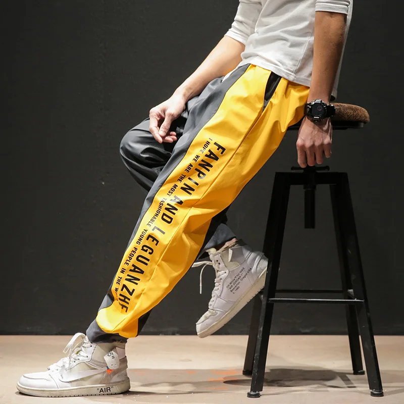 

2020 Spring Main Push Japanese-style Macheda Thin Workwear Mixed Colors Printing Ninth Pants M-5x HK