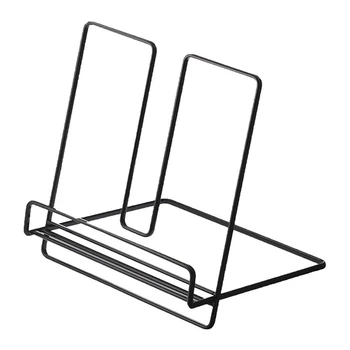 

Creative Geometric Storage Rack Foldable Multifunctional Iron Display Rack Tablet Books Newspaper Rack Home Decoration Gift