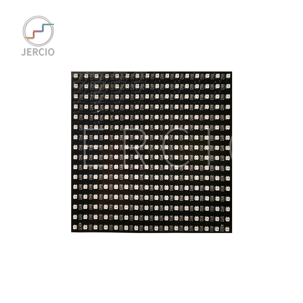 JERCIO XT1511-MINI-D как ws2812b SMD2427 8*8/8*32/16*16/22*22/11*44 Светодиодный индивидуально адресуемых DC5V светодиодный Пиксели панели