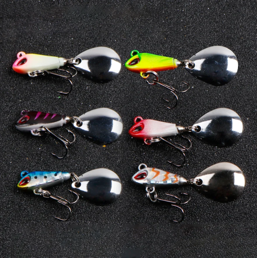 6-22g Fishing Lure Metal Wobblers Jerkbait Vibe Vib Bionic Fake