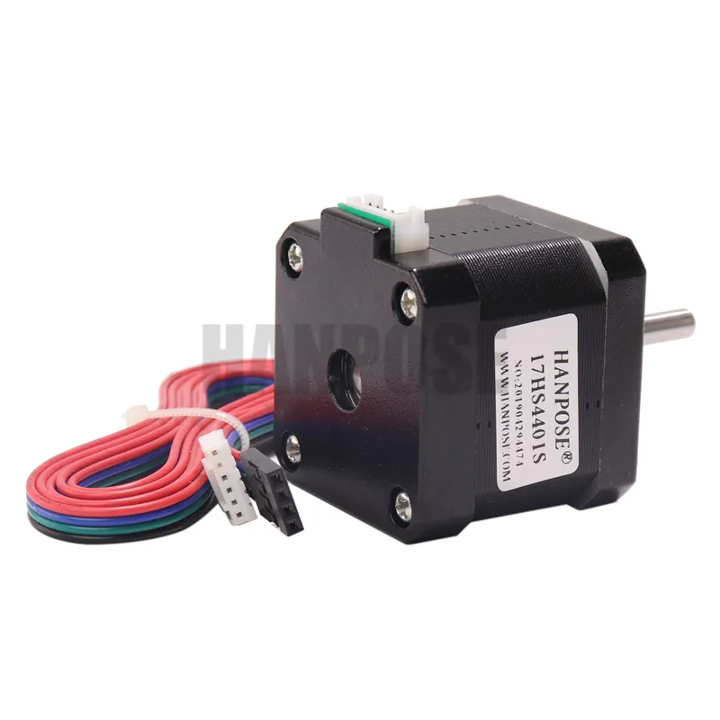 50 шт. 17hs4401-s Шаговые двигатели 3D-принтеры-NEMA17 для 12vdc, 4000g. см, 40 мм длина, 4-ведущий черный