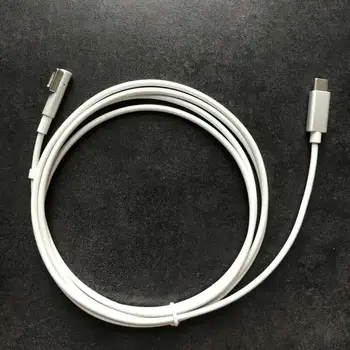 

New Replacement USB-C type To MagSaf *1 L tip cable Cord For Apple Macbook Retina Pro Air 45W 60W 85W Charger power adapter