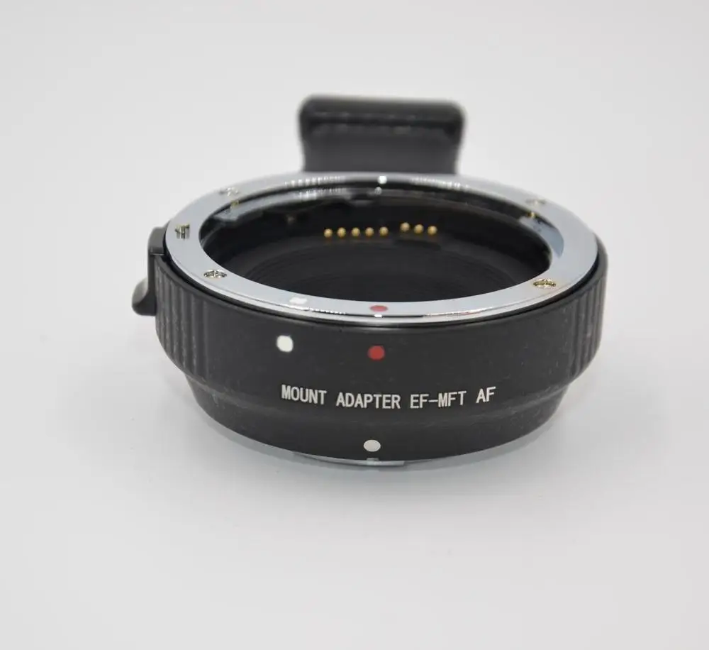

EF-MFT Auto Focus AF EF Lens to Micro M 4/3 M43 Adapter ring with chip for Panasonic G1 g6 G3 GH1 GF1 GF3 E-P1 E-PL3 camera