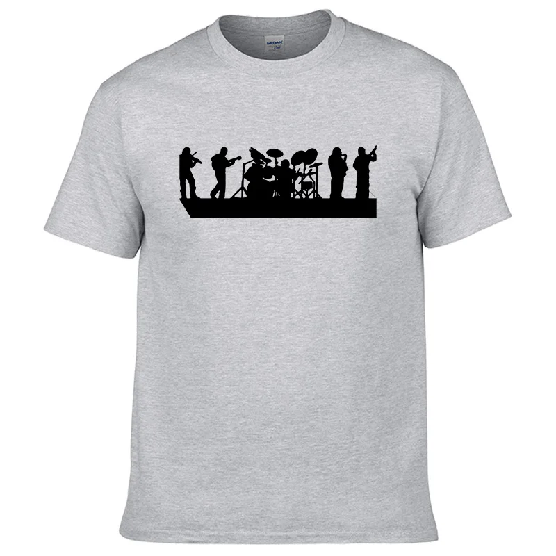 

2019 New Rock Band T-shirt Rock Harajuku Pattern Print T-Shirt Fashion Casual Short Sleeve Classic Hip Hop 100% Cotton Top #97