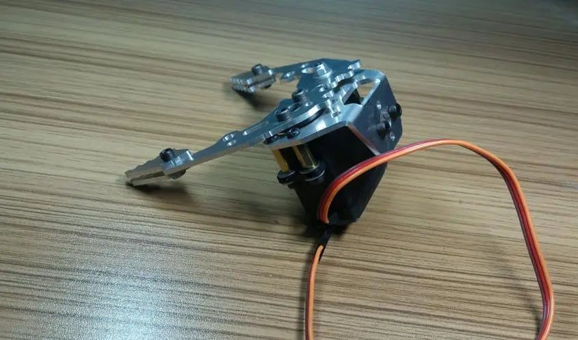 Punho de Alumínio Robótico do Prendedor da Garra do Braço do Robô do Metal Graus para o Projeto de Arduino Metal com Mg996r Servo de 180 Faça Você Mesmo Arm-a com Mg996r 7 com mg996r servo de 180 graus para