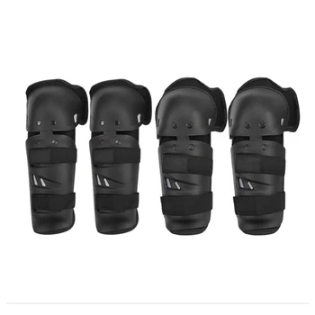 

4pcs Motorcycle Knee Protector Protective Gear Knee Guards Kit Motorcycle Knee Pads Elbow Protector Safety Protective Gear