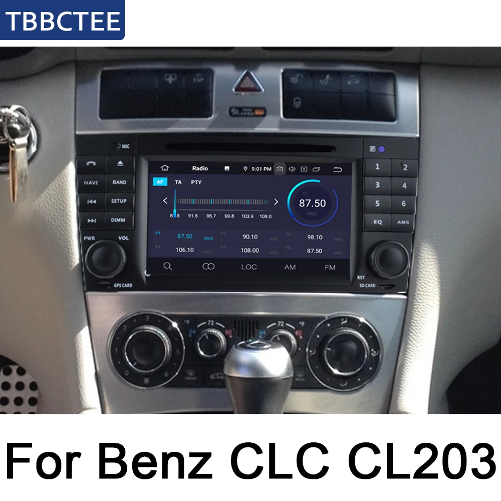 Excellent For Mercedes Benz CLC Class CL203 2008-2010 NTG Android Car Multimedia player WIFI GPS Navigation Autoradio touch screen Map 1