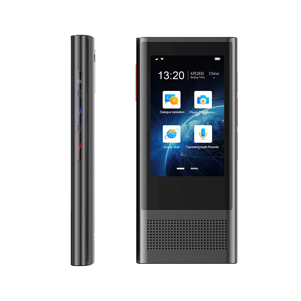 

New Flagship Boeleo W1 3.0 AI Voice Photo Translator 3.1" IPS 4G WIFI 8GB Memory 2080mAh 117 Languages Portable OTG Translation