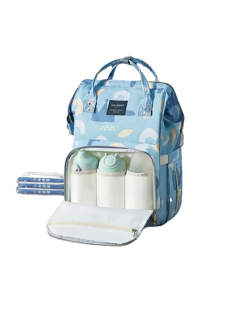 

Mummy Mom Baby Backpack Fashion Portable Backpack Large Capacity