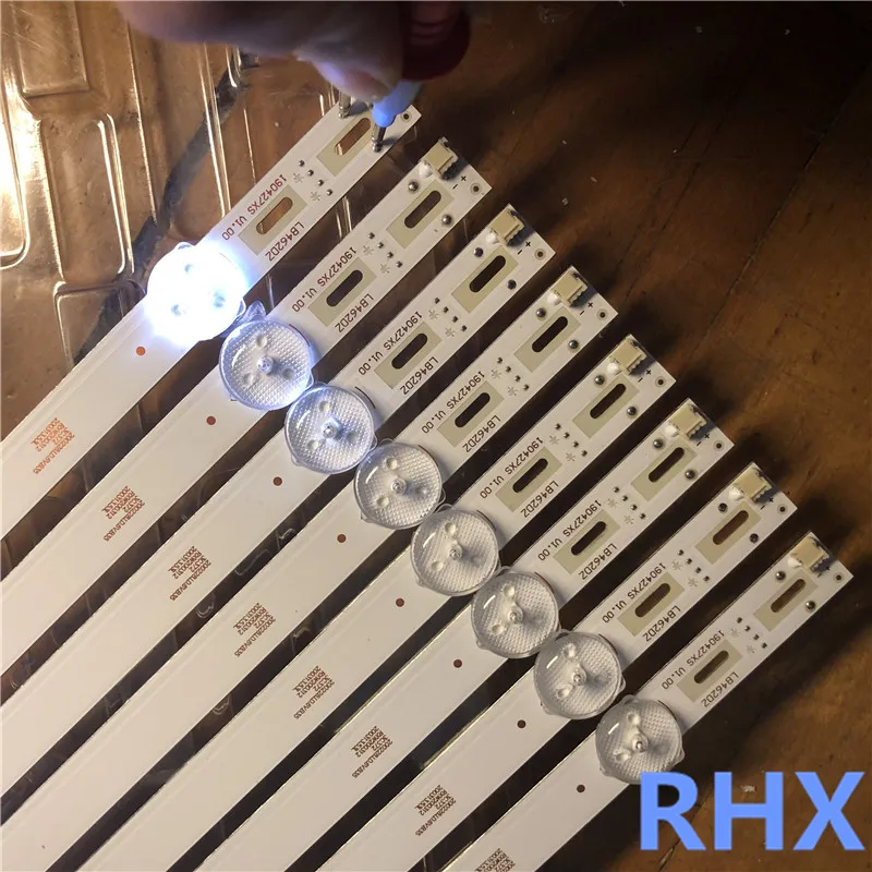 LED Backlight strip 4 lamp for  Philips K490WDC1 49U5070 4708-K49WDC-A4113N01 100%NEW