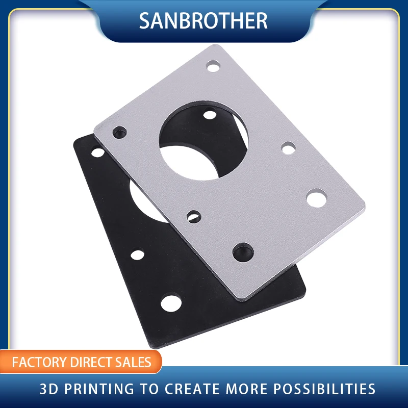 NEMA 17 42-Series Stepper Motor Mounting Plate Fixed Plate Bracket 2020 Profiles for Ender 3/ender-3 Pro/Ender-5/CR-10/10S/S4/S