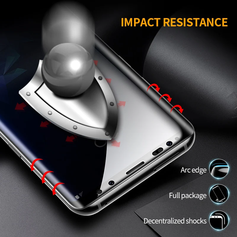 SmartDevil закаленное стекло для Samsung Galaxy S8 S9 S10 Plus протектор экрана для Samsung Note 8 note9 Взрывозащищенная стеклянная пленка
