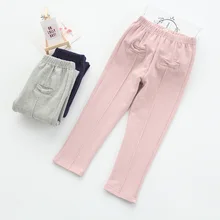 Tmall/9012 повседневные плиссированные штаны с фирменным бантом; брюки с петельками; милые весенние брюки для девочек в Корейском стиле