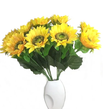 

5pcs artificial flower bouquets artificial Sunflower bouquets