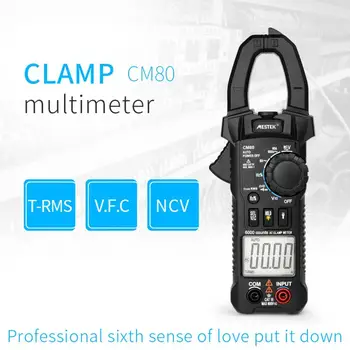 

MESTEK Digital Clamp Meter Multimeter Current Clamp Pincers AC/DC Voltage Resistance Tester Measuring Tools alicate amperimetro