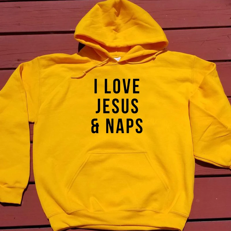 I Love Jesus& Naps толстовки унисекс с длинными рукавами джемпер христианские пуловеры повседневные женские Библейские стихи религиозная церковная Толстовка