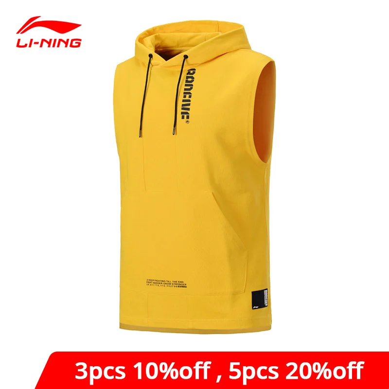 Мужская баскетбольная майка Li Ning BAD FIVE свободная из 77% хлопка с подкладкой