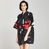 Hairdressing Short Sleeve Profession Overalls Barber Clothes Hot Dyed Hair Stylist Pet Grooming Shop Big Work Costume 6