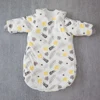 Baby Wearable Blanket Quilt Baby Sleeping Bag For Children Sleepwear Newborns Baby Changing Diaper Detachable Sleeves New 5