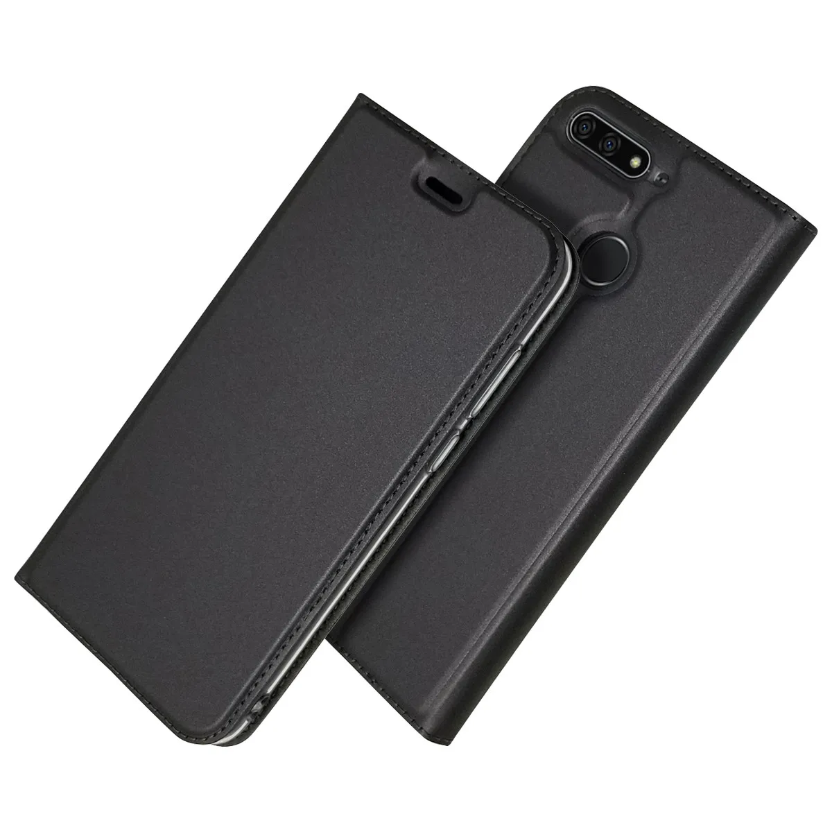 

Leather Case for Huawei Honor 9X 8S 8A 8X 7A 7C 6C 6A Pro 7X 7S Light Magnet Card Slot Flip Book Case For Honor 9 8 7 6 X A C S