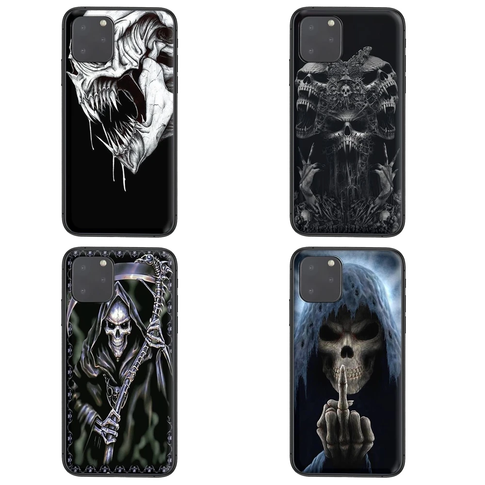 Защитный чехол для телефона Grim Reaper Skull Death Samsung Galaxy A51 A71 A72 A70 A50 A40 A30S A20S A10S |