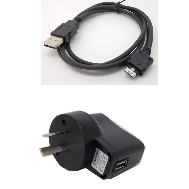 USB CABLE car wall CHARGER for LG VX8700 VX8800 Venus VX9400
