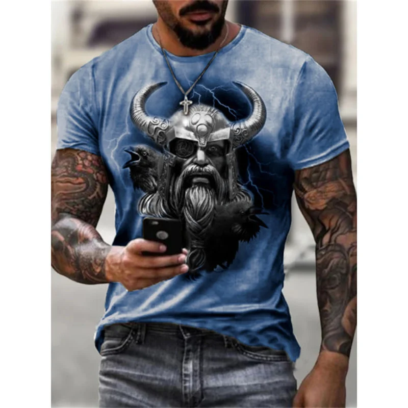 New Summer Man T-shirt Short Sleeve 3D Print 2021 Men's T Shirt Fashion Male Casual Streetwear Fashion Retro Oversiezed T Shirt