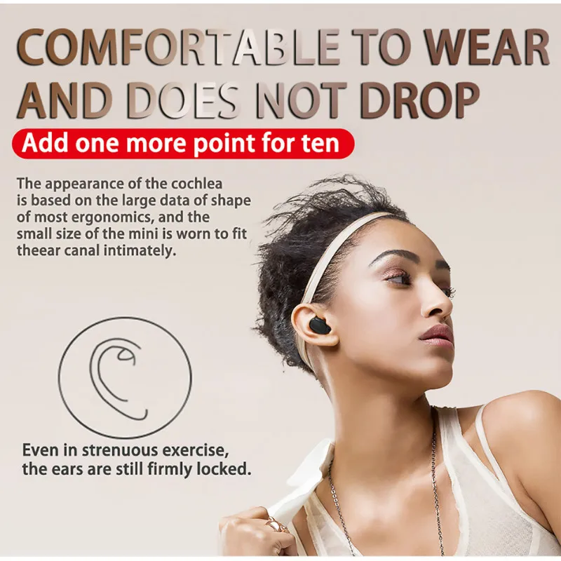 2020 A6S Wireless Earphone Sports Earbuds Bluetooth 5 0 TWS Headsets Noise Cancelling Mic For iPhone Huawei Samsung Xiaomi Redmi