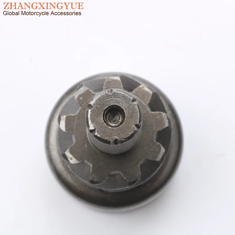 9T Kickstart Pinion Gear for Piaggio Diesis 50 Fly Free Liberty NRG 50 NTT Quartz Sfera Typhoon 50cc - 483537 100254610 Scooter image 5