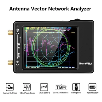 

Vector Network Analyzer 10KHz -1.5GHz HF VHF UHF Antenna Analyzer,2.8 Inch Contact Screen,Measuring S Parameters, Voltage Standi