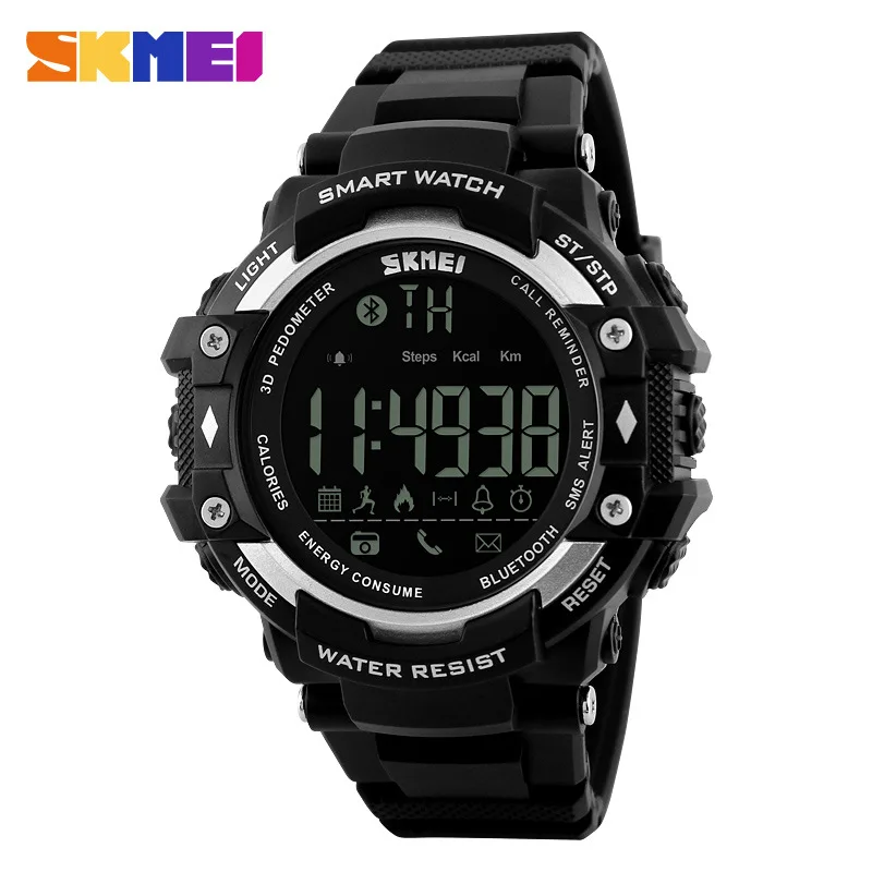 

Skmei 1226 Remote Control Photo Shoot Calls to Remind Compatible Apple Android Smart Watch