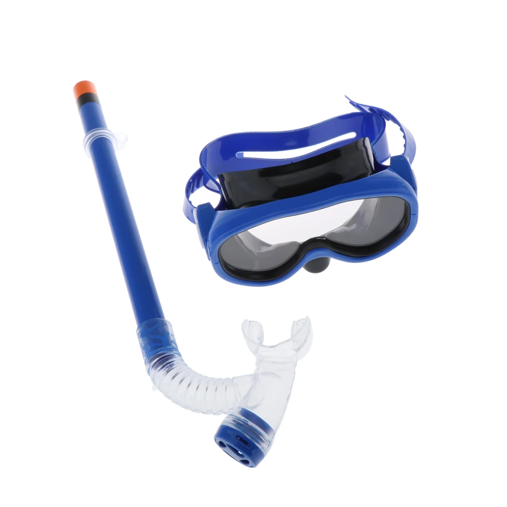 Child Swimming Anti-Fog Goggles Kids Diving Mask & Breather Pipe Underwater Camera Diving Mask Scuba Snorkel Swimming Goggles