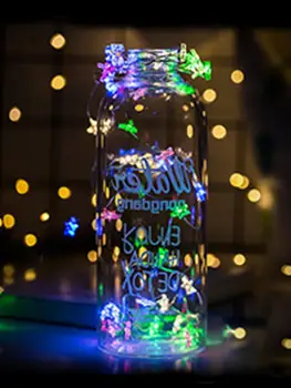 

USB 4M/6M Fairy String Light Decoration Home Parties Decor LED Curtain Light Manual 3AA Battery Wedding Valentines Day Gift Dec