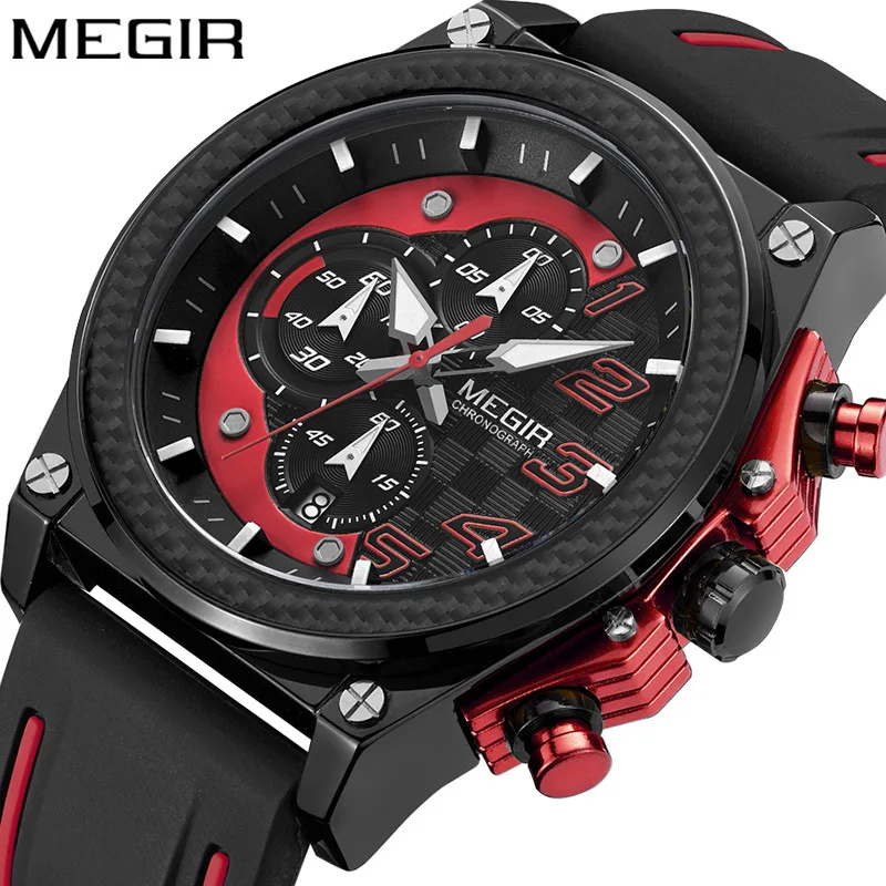

2019 new fashion Watch Men's Sports Multifunctional Chronograph Shi Ying Watch