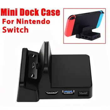 

Mini DIY Replacement Dock Case for Nintend Switch Docking Station Portable Replacement Dock Case for switch
