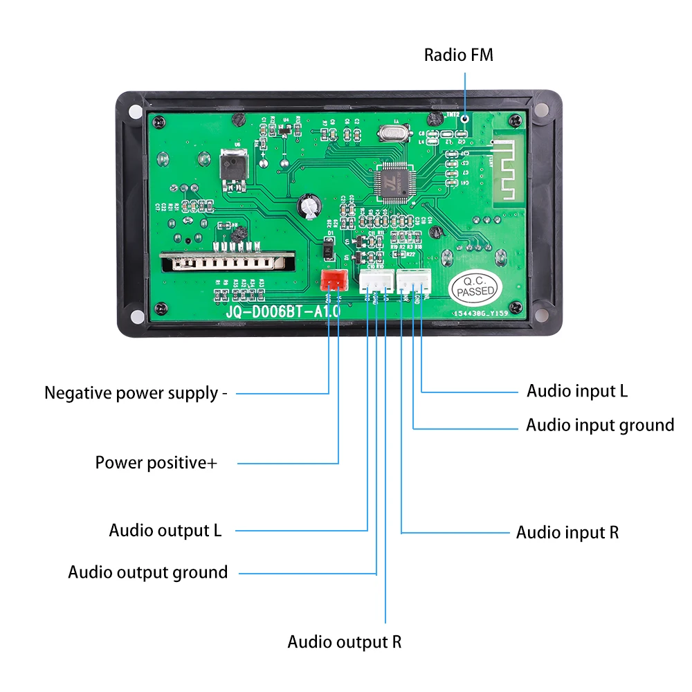 Kebidu-USBオーディオプレーヤー,12v,mp3,通話録音,Bluetooth 5.0,wmaデコーダー,車のリモコン -  AliExpress Consumer Electronics