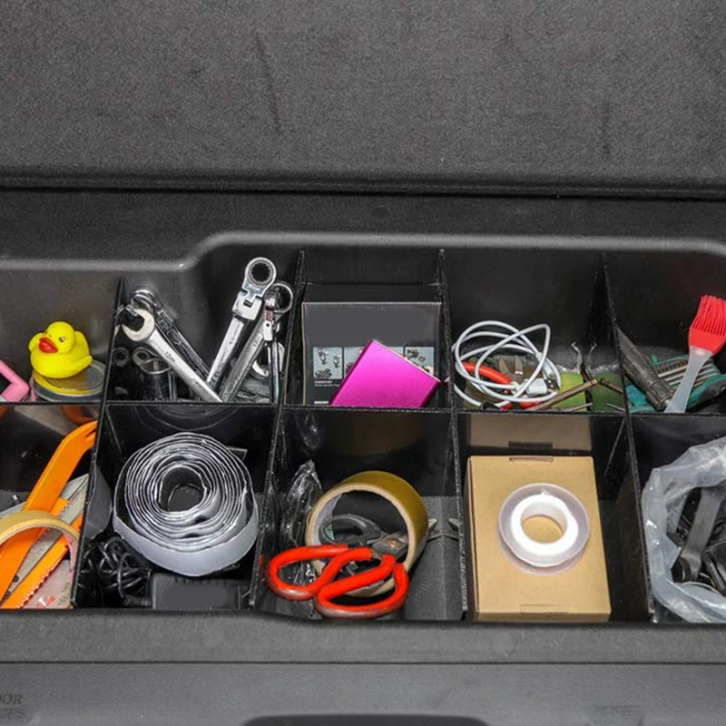 Car Trunk Cargo Storage Box Organizer Divider Partition Plate for Jeep Wrangler JL Accessories(Trunk Cargo Organizer