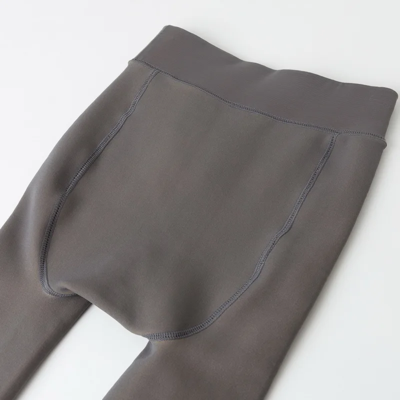faux leather leggings Women Legging 2021 Winter Warm Plus Velvet Super Elastic High Waist Leggings Female Sexy Skin-Transparent Slim Tight Leggings fleece leggings