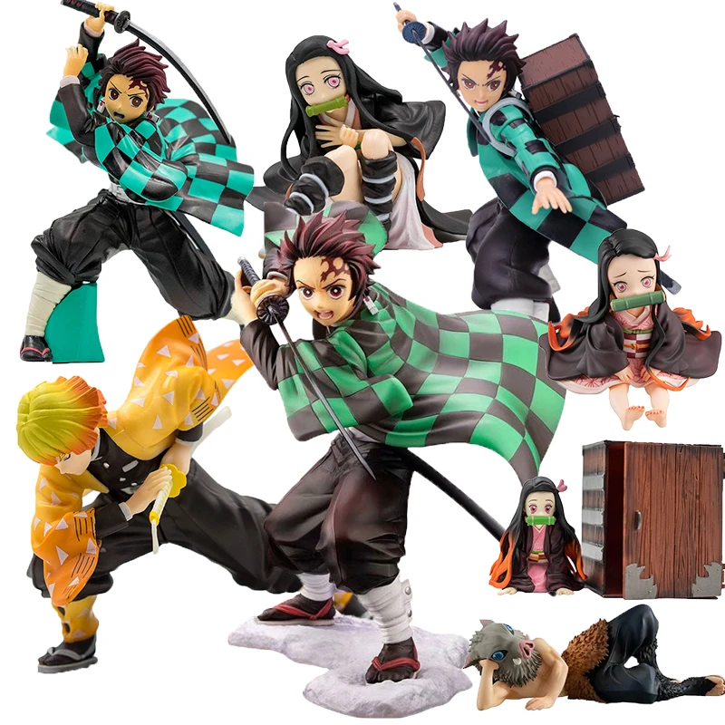 Аниме Фигурка фигурка Kimetsu no Yaiba игрушка демон Slayer Figuras аниме Juguetes Brinquedos японские