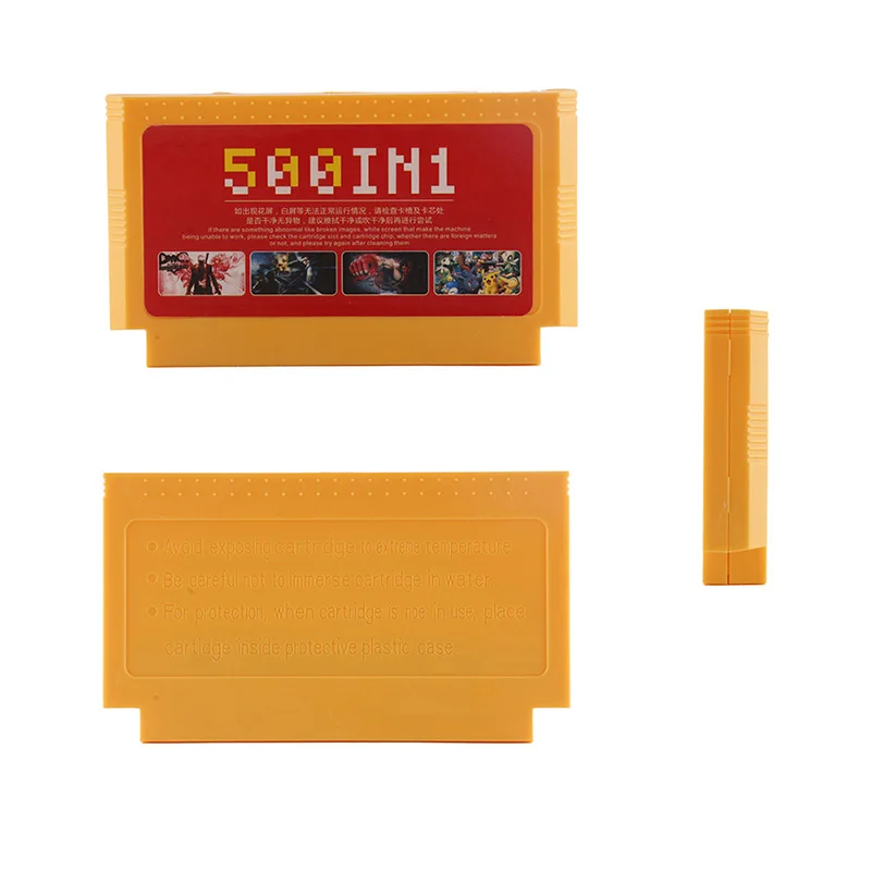 8 бит 60 контактов Ретро игровой картридж видеоигры 500 в 1 карты памяти 400 в 1 консоль для игры классические FC игровые карты