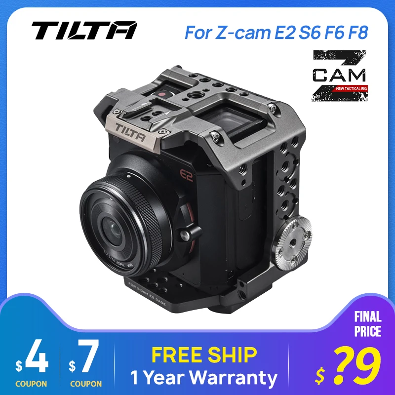Клетка Tilta для камеры Z cam E2/S6/F6/F8 верхняя ручка/опорная пластина/Боковая ручка