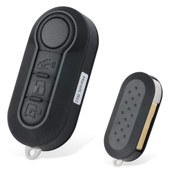 Keyforkess 433MHz ID46 Chip Marelli BSI FCC: muslimp Remote Key Fob per Fiat 500L MPV Ducato Citroen Jumper Peugeot Boxer - KEYECU 433MHz ID46 Chip Marelli BSI FCC muslimp Remote Key Fob per Fiat 500L MPV