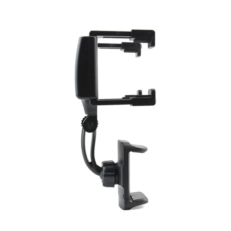 Universal 1Pcs Car Phone Holder Car Rearview Mirror Mount Phone Holder 360 Degrees GPS Stand