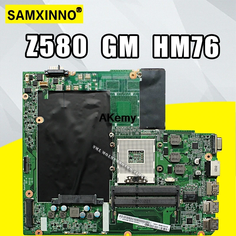 

Z580 mainboard For Lenovo Z580 GM HM76 USB3.0 DALZ3AMB8E0 laptop motherboard USB3.0 Test work 100% original