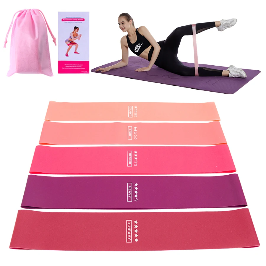 Elastic Bands For Fitness Resistance Bands Exercise Gym Strength