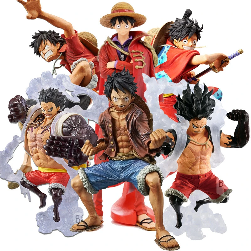 アクションフィギュアワンピースルフィオノアゾロボラヒッコックブレースミホークチョッパーアニメフィギュア水着青年装飾ギフト Null Aliexpress