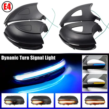 

For VW GOLF 6 MK6 GTI R32 08-14 Touran LED Dynamic Turn Signal Light Side Wing Rearview Mirror Indicator Lamp With Bottom Shell