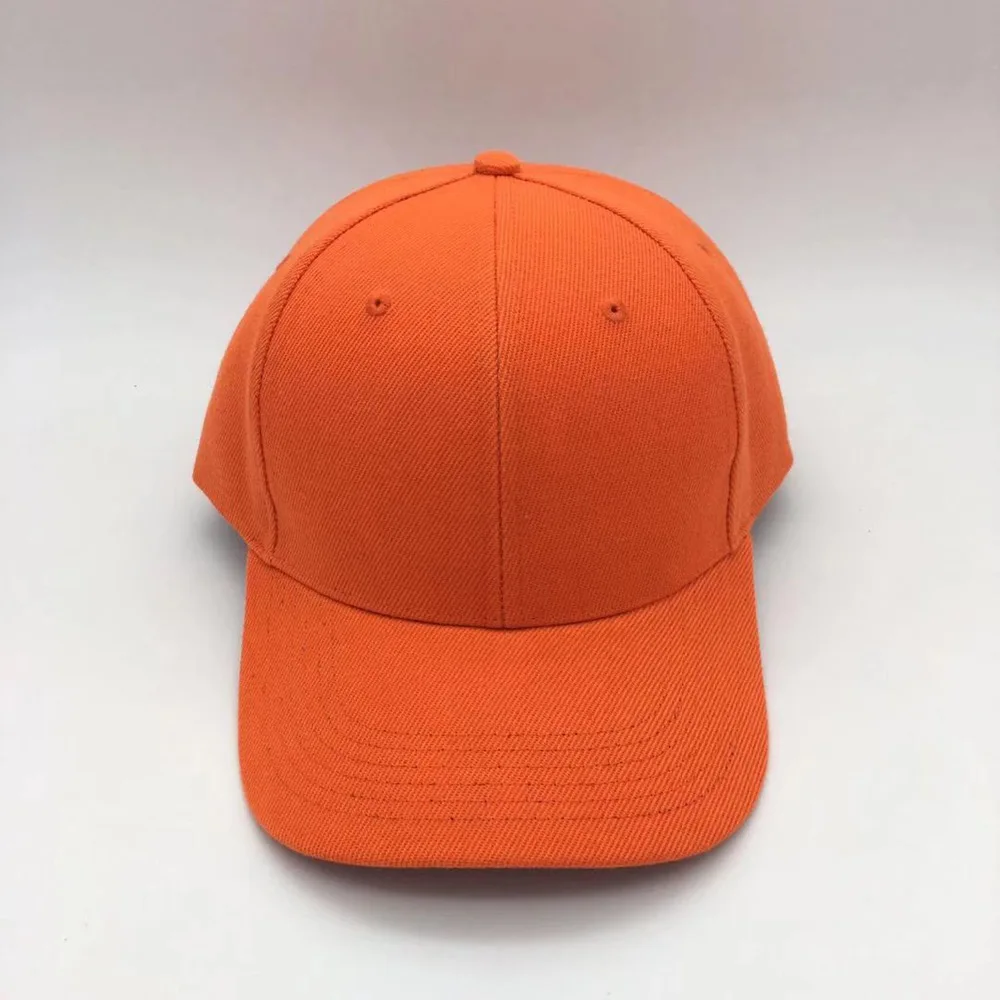 Baseball cap orange2