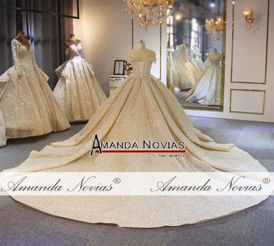 Потрясающий Красивый халат soiree Дубай Длинный поезд свадебное платье с бисером